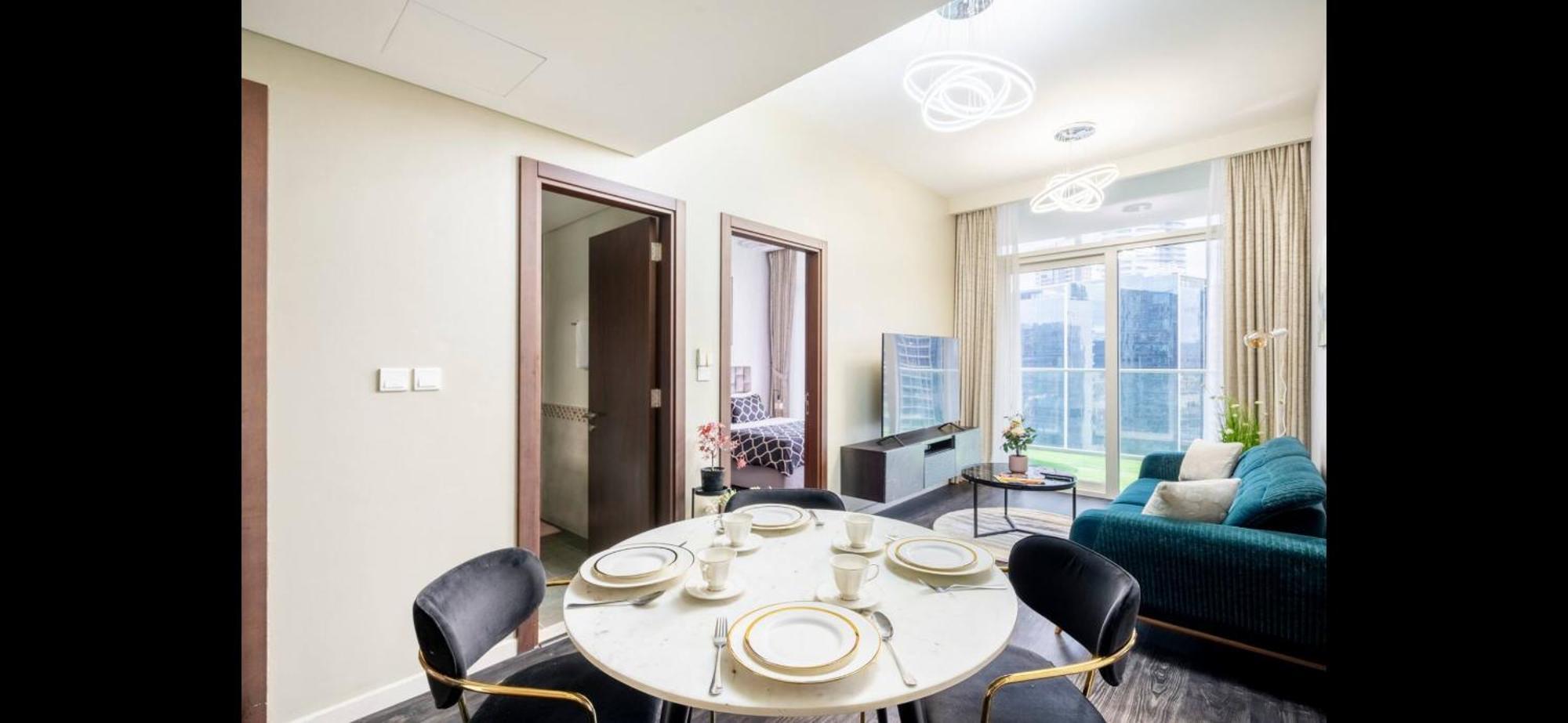 Luxury 2 Bedroom With Burj Khalifa View Dubaï Extérieur photo