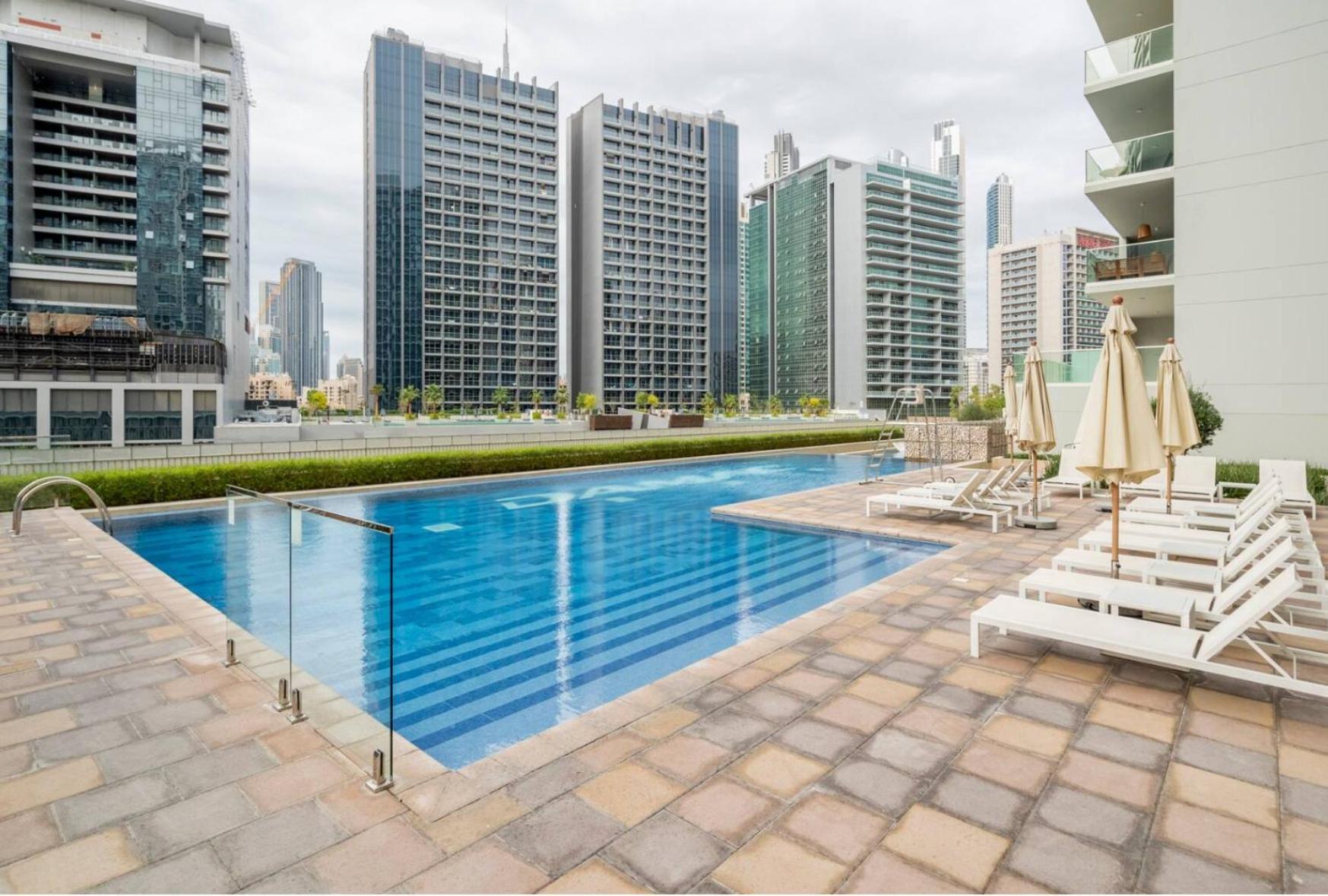 Luxury 2 Bedroom With Burj Khalifa View Dubaï Extérieur photo